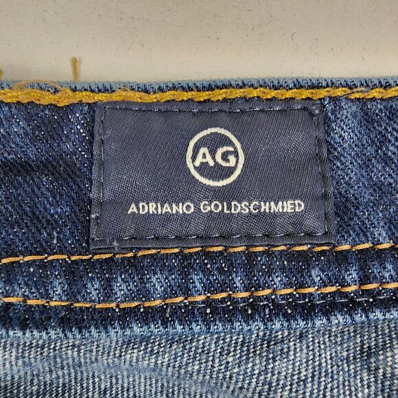 AG Adriano Goldschmied Jeans Mens 36x31 Everett Slim Straight Blue - Picture 4 of 11